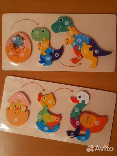 Новые деревянные развивающие игрушки