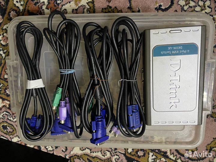 Kvm переключатель D-Link dkvm 4K