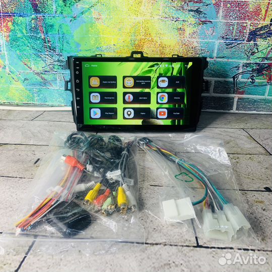 Android Toyota Corolla e140/150 / магнитола Тойота