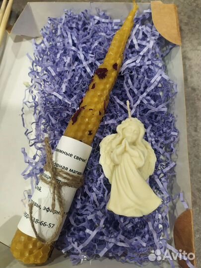 Свечи из натурального воска