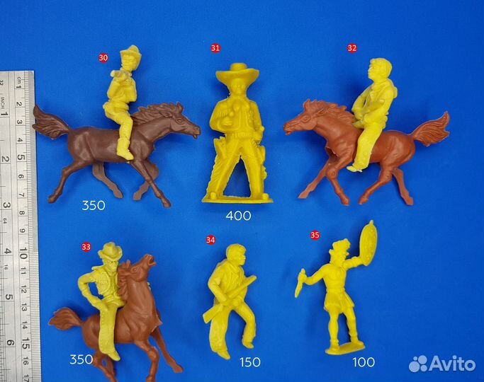 Индеец ковбой Дикий запад солдатики фигурки