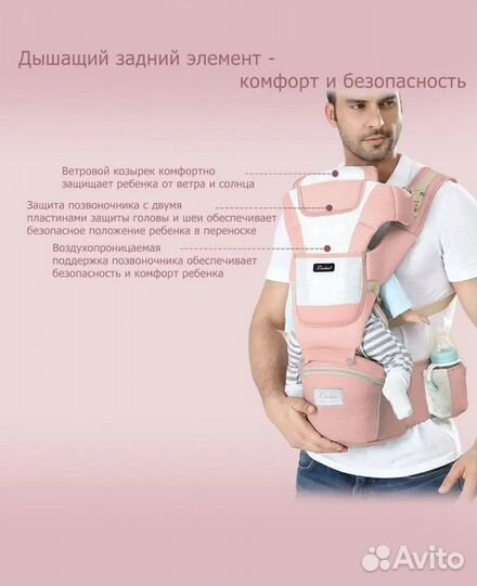 Новый Слинг кенгуру для новорожденных