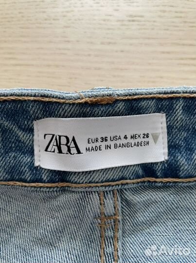 Джинсовые шорты Zara