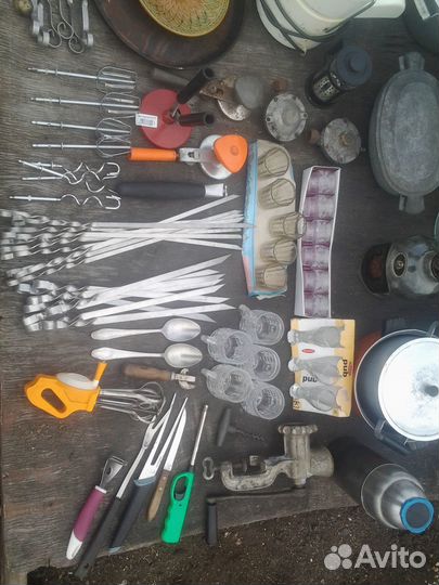 Посуда бу для дачи