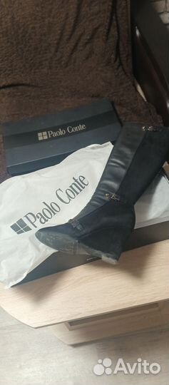 Сапоги женские демисезонные 40