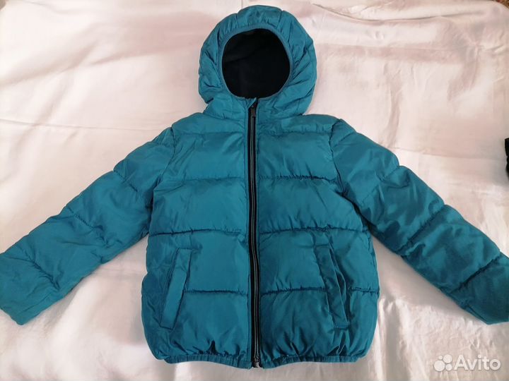 Пуховик зимний новый 110см