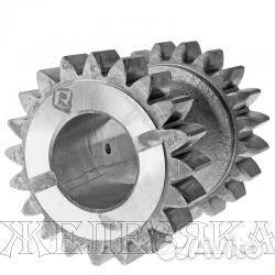 Блок шестерен кпп ямз заднего хода 20х20 зубьев