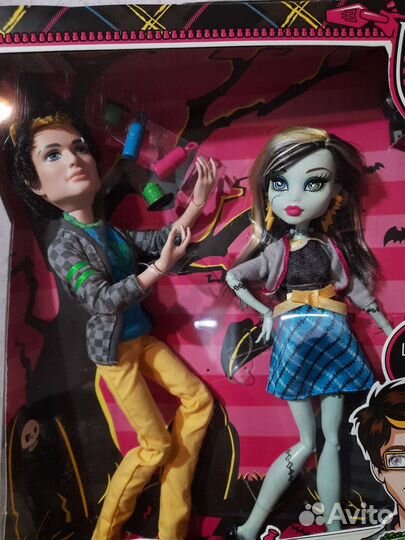 Куклы Монстер Хай Френки и Джексон