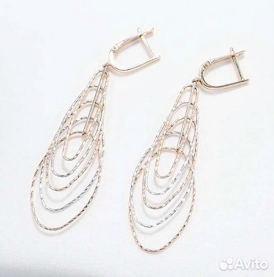 Золотые серьги