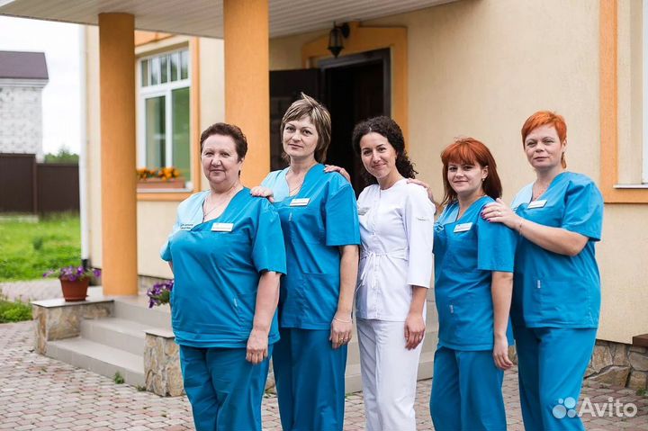 Сиделка в пансионат (проживание, 3х раз питание)