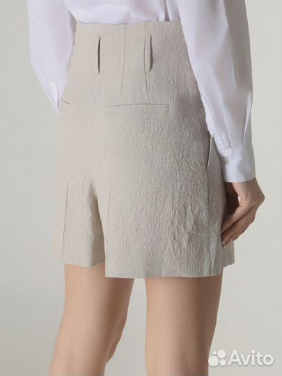 Шорты льняные Brunello Cucinelli