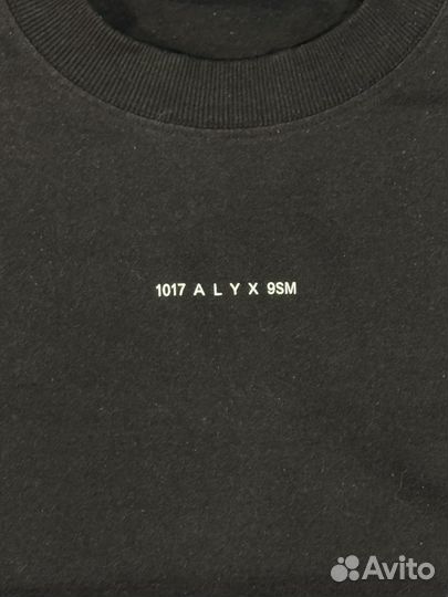 1017 Alyx 9sm Logo Longsleeve(Black/L)
