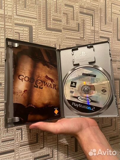 Игровые диски от игры God of War и God of War 2