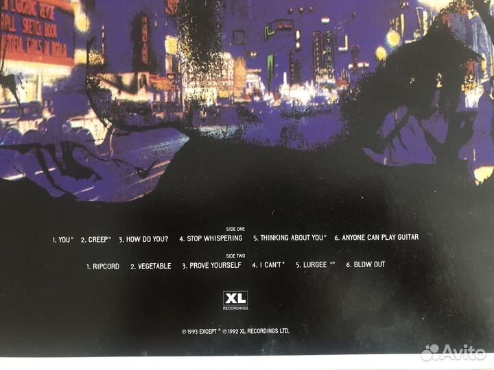 Винил Radiohead - Pablo Honey