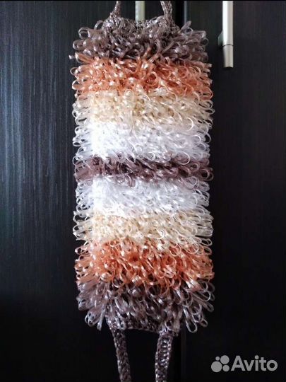 Мочалка ручной работы