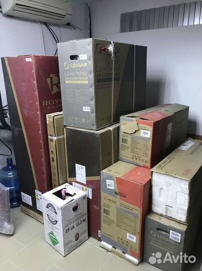 Кондиционеры с монтажом