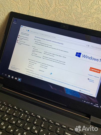 Ноутбук lenovo V110-15ISK