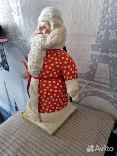 Ватный дед мороз СССР в хорошем состоянии