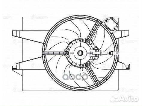 Э/вентилятор охл. для а/м Ford Fiesta (01) /Fus