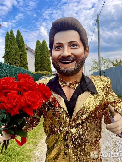 Поздравление.Ростовая кукла Стриптизер Жорик