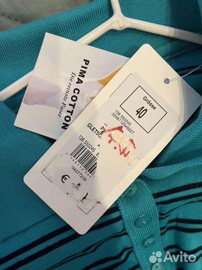 Поло с длинным рукавом женское