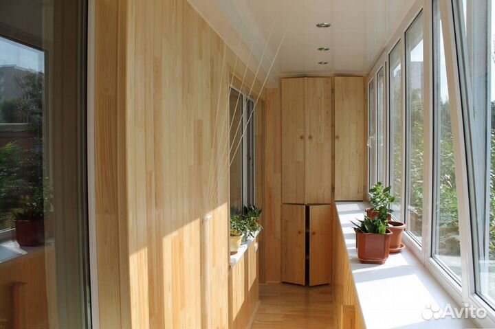 Остекление и отделка балконов