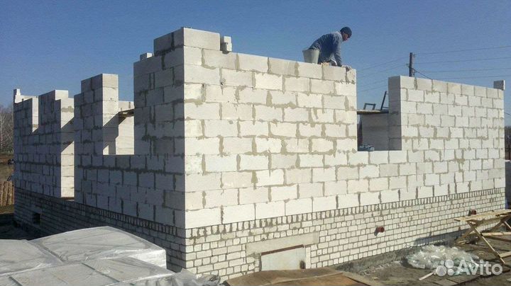 Газоблок 625 x 200 x 250 мм