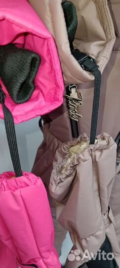 110 новый Зимний комбинезон для девочки