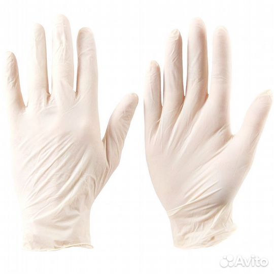 Перчатки латексные