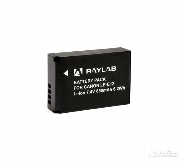 Аккумулятор Raylab RL-LPE12 850мАч (для EOS M, EOS