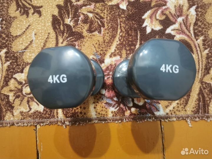 Гантели виниловые Atemi 4 кг