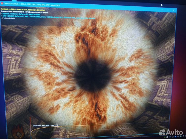 Видеокарта gt440 ddr5 1gb