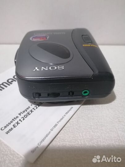 Кассетный плеер sony walkman wm ex122