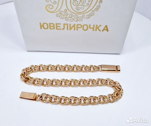 Золотой браслет Бисмарк 17,5гр