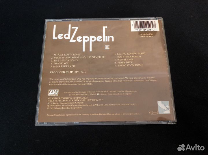 1058 / CD LED Zeppelin –