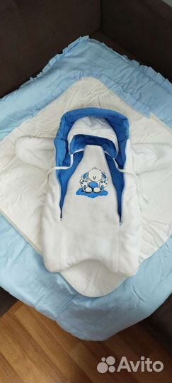 Зимний конверт на выписку