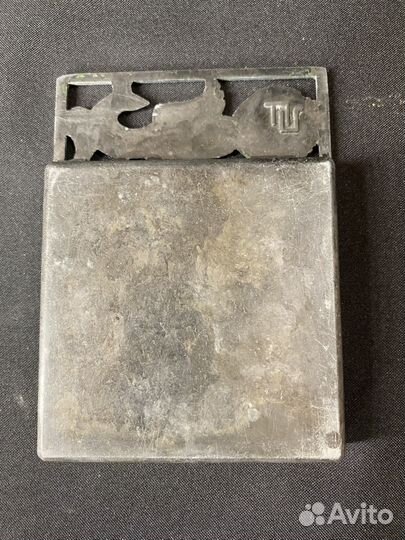 Пепельница старинная чугун