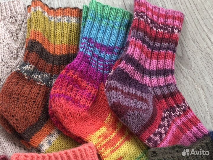 Носки вязаные