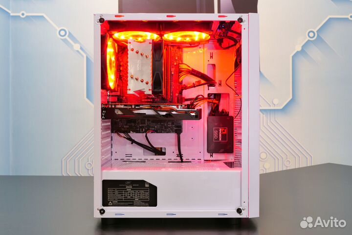 Комп Intel I3-10100F 16G RX470.8GB