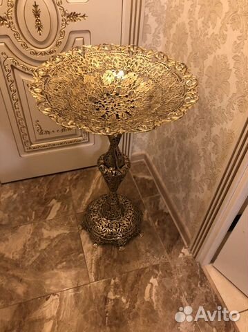 Ваза напольная бронза