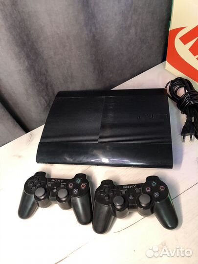 Игровая приставка ps3 super slim