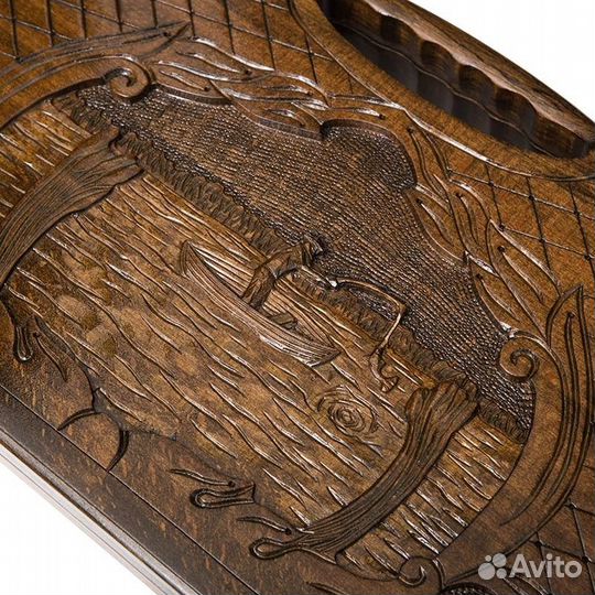 Нарды резные ручной работы 