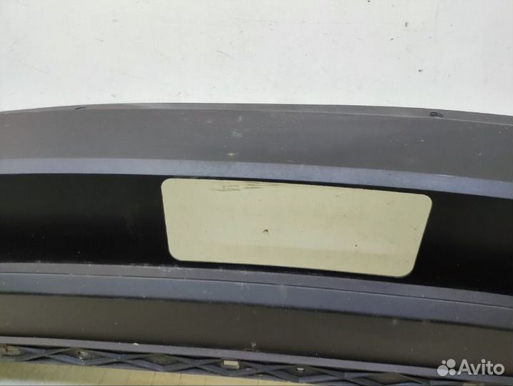 Спойлер бампера задний Skoda Kodiaq 1 2016-2020