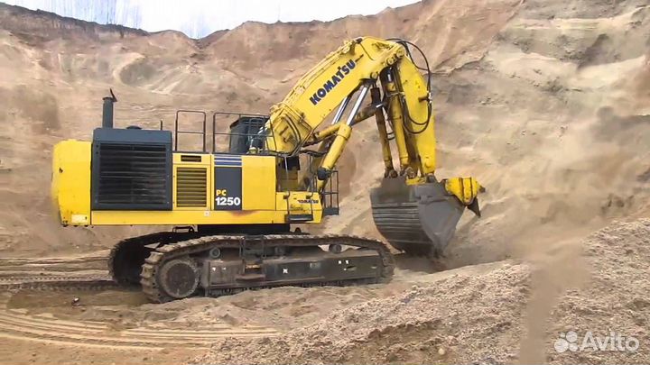 Машинист экскаватора Komatsu PC1250