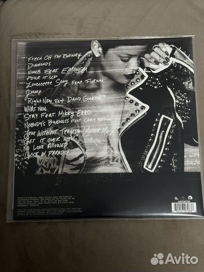 Rihanna Unapologetic винил