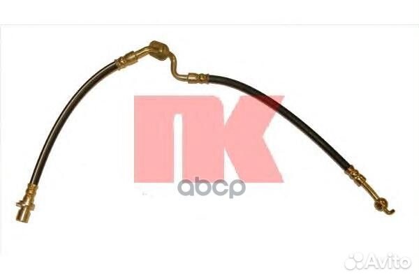 Шланг тормозной mazda 6 03-07 640мм передний пр