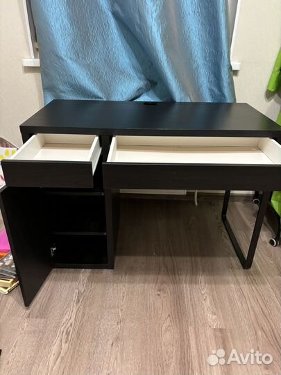 Письменный стол IKEA micke mikke микке черный