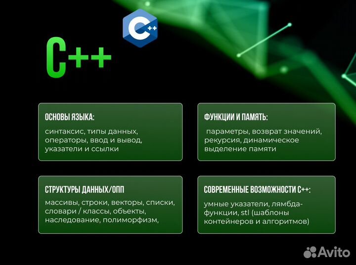Обучение программированию C++ Phyton Java SQL и др