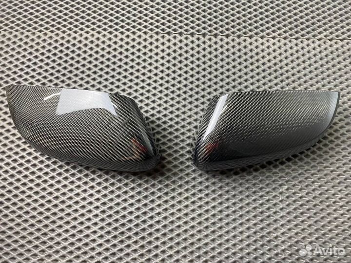 Накладки зеркал G20 G22 G23 G26 G28 сухой карбон