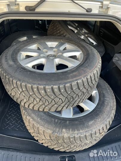 Колеса на volkswagen touareg r17